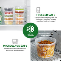 APSIC 24oz PP Soup Cup with Lid, 240/Case
