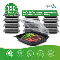 PP Vented Hinged Container 10x10