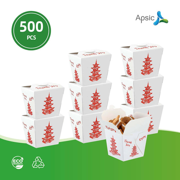 APSIC 8 oz Paper Food Pail 2.8
