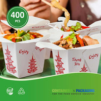 APSIC 16 oz Paper Food Pail 3.7