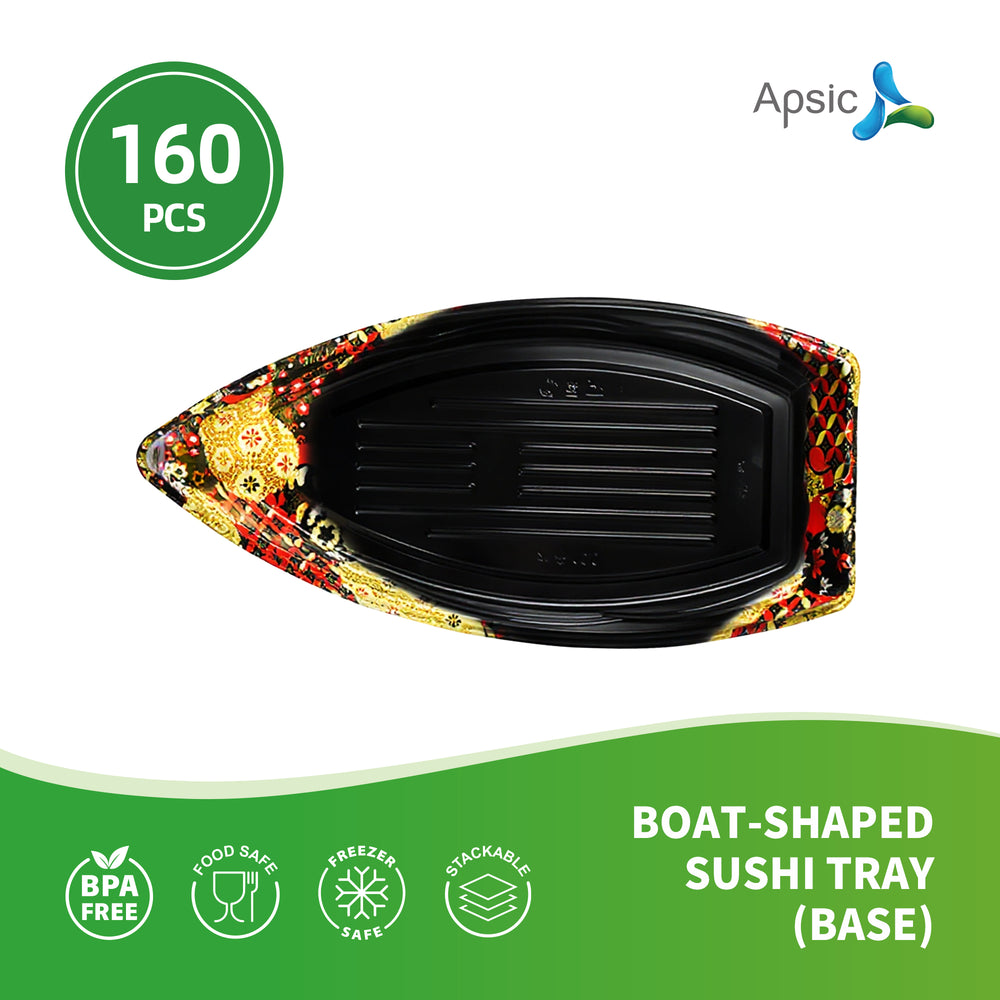 APSIC Boat-Shaped Sushi Tray (Base)