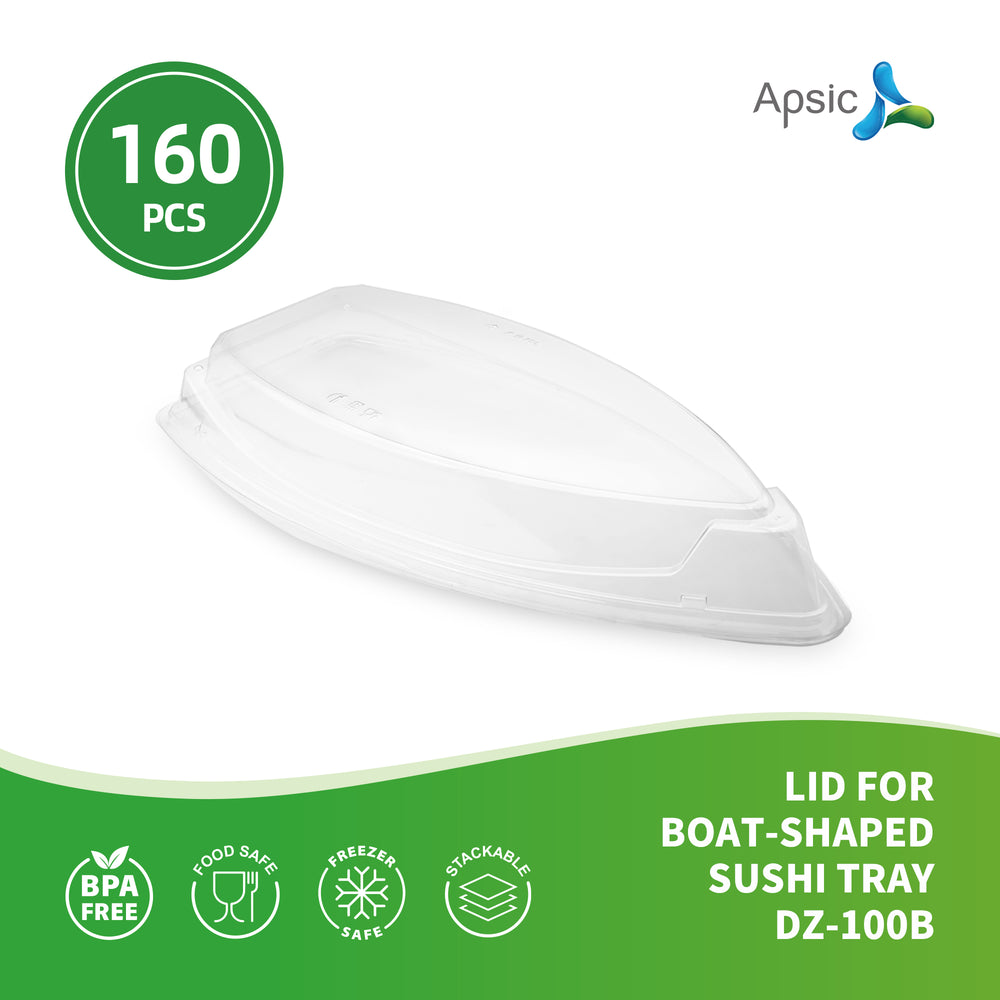 APSIC Lid For Boat-Shaped Sushi Tray Dz-100B