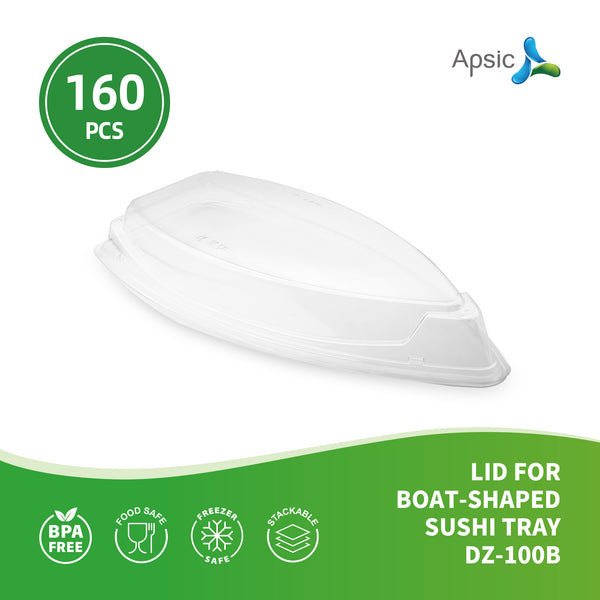APSIC Lid For Boat-Shaped Sushi Tray Dz-100B