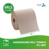 APSIC Hardwound Roll Towels 8