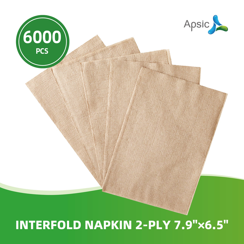 APSIC Interfold Napkin 2-Ply 7.9