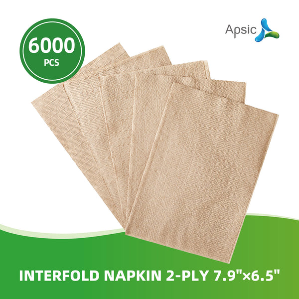 APSIC Interfold Napkin 2-Ply 7.9