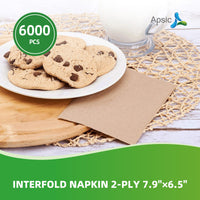 APSIC Interfold Napkin 2-Ply 7.9