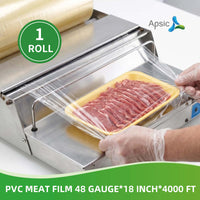 APSIC PVC Meat Film, 48 Ga × 18