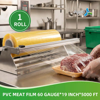 APSIC PVC Meat Film, 60 Ga × 19