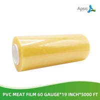 APSIC PVC Meat Film, 60 Ga × 19