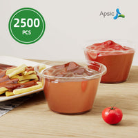 APSIC 4 Oz Clear Portion Cup