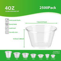 APSIC 4 Oz Clear Portion Cup
