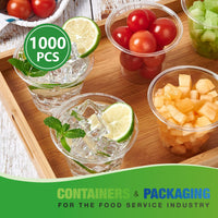 APSIC 9 oz PET Cold Cup, Clear 92mm — 1000/Case