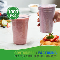 APSIC 24 oz PET Cold Cup, Clear 98mm — 1000/Case