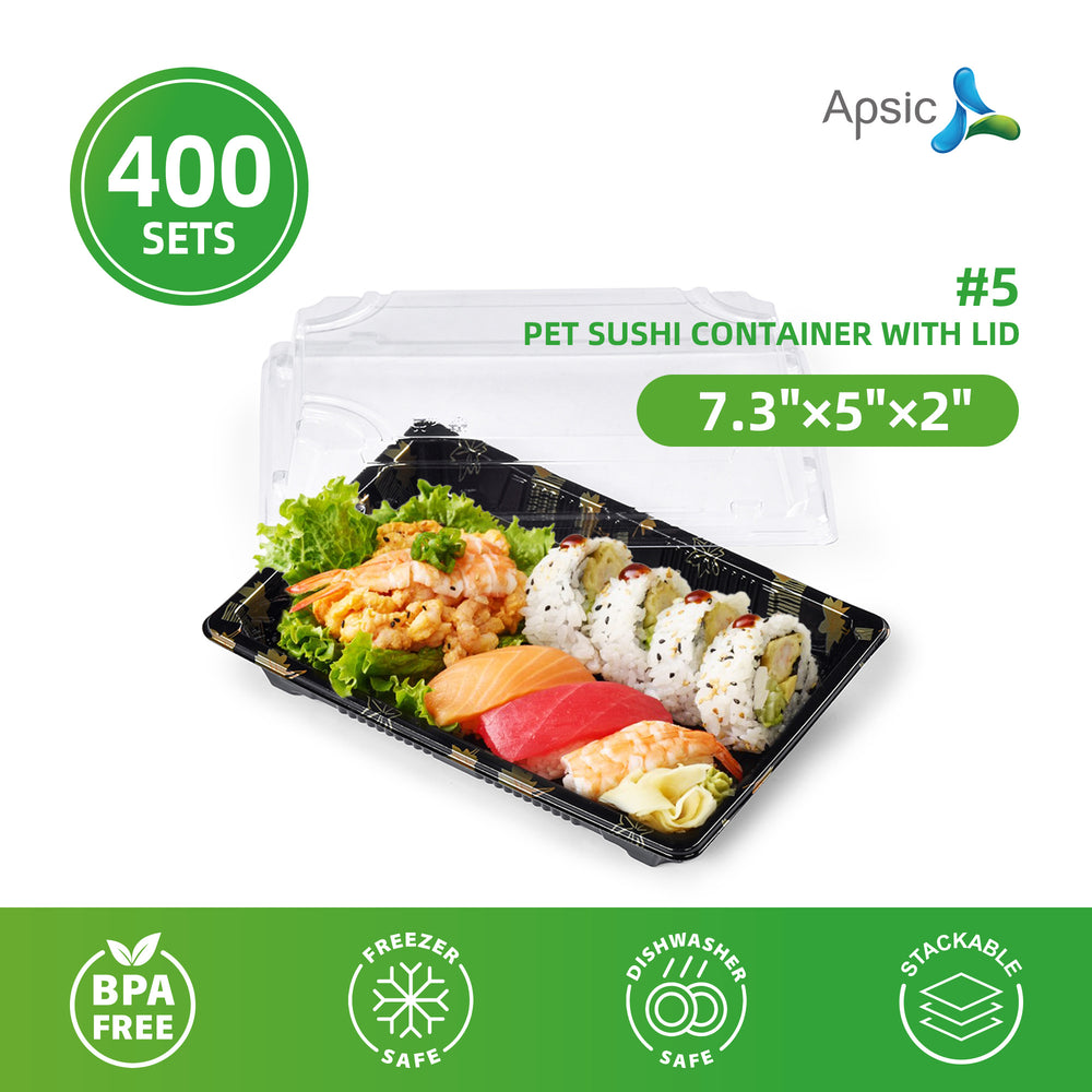 APSIC #5 Pet Sushi Container With Lid 7.3