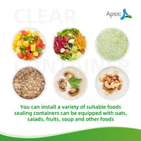 APSIC 24oz Clear PP Deli Container, 500/Case