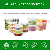 APSIC 12oz PP Soup Cup with Lid, 240/Case